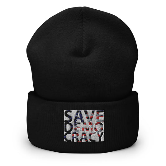 DEMOCRACY Cuffed Beanie