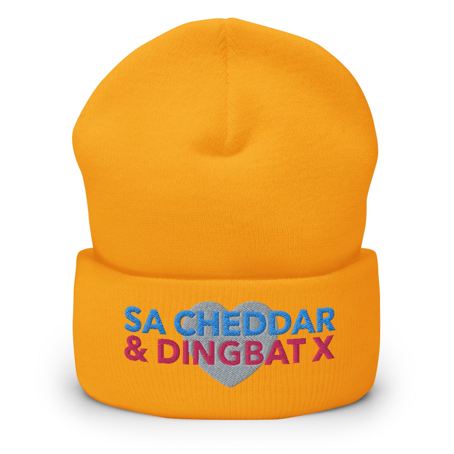 SA CHEDDAR & DINGBAT X Cuffed Beanie