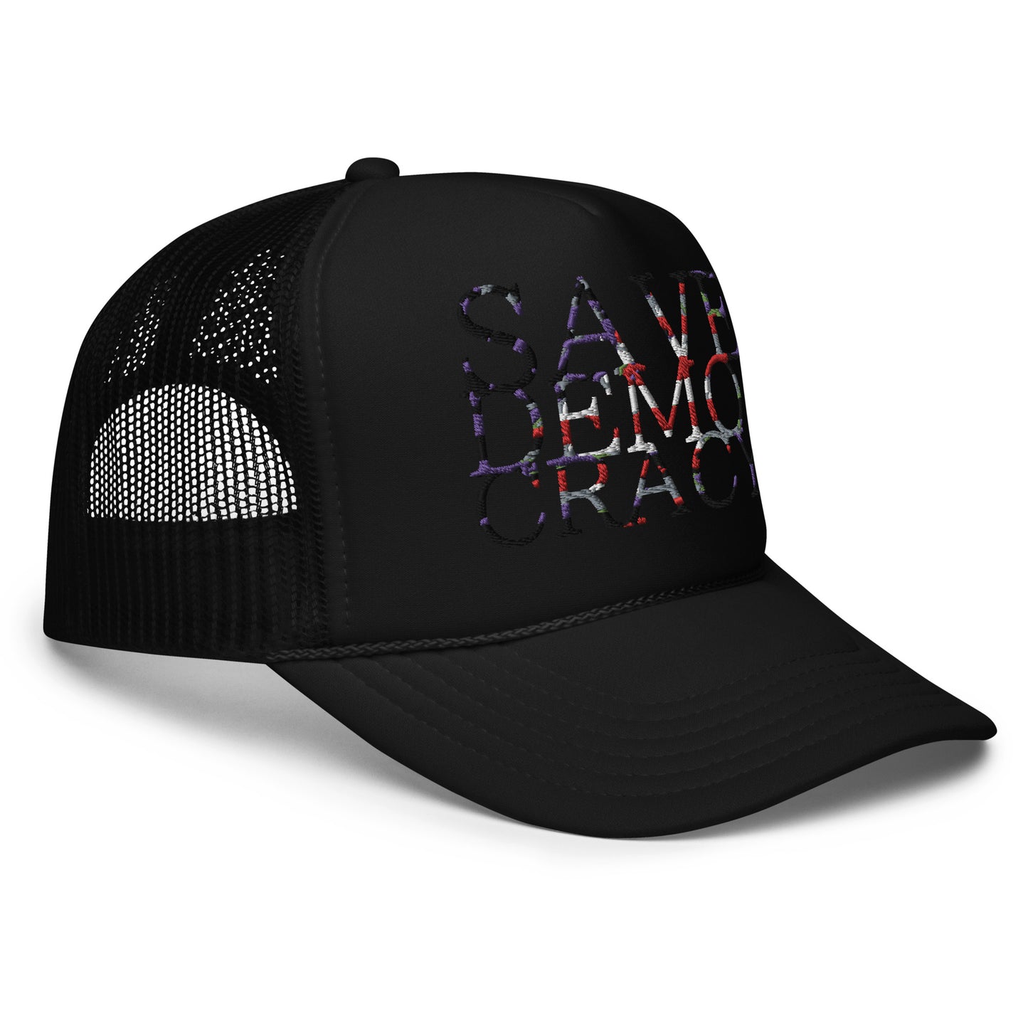 DEMOCRACY Foam trucker hat