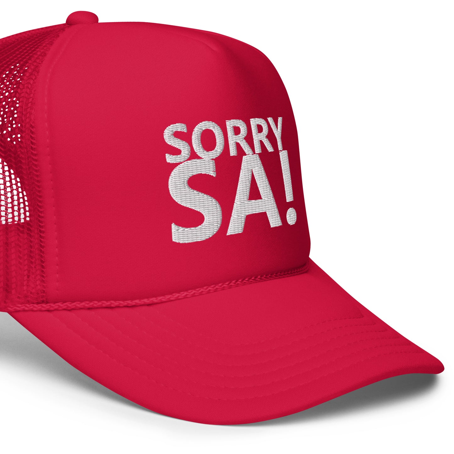 SORRY SA! Foam trucker hat