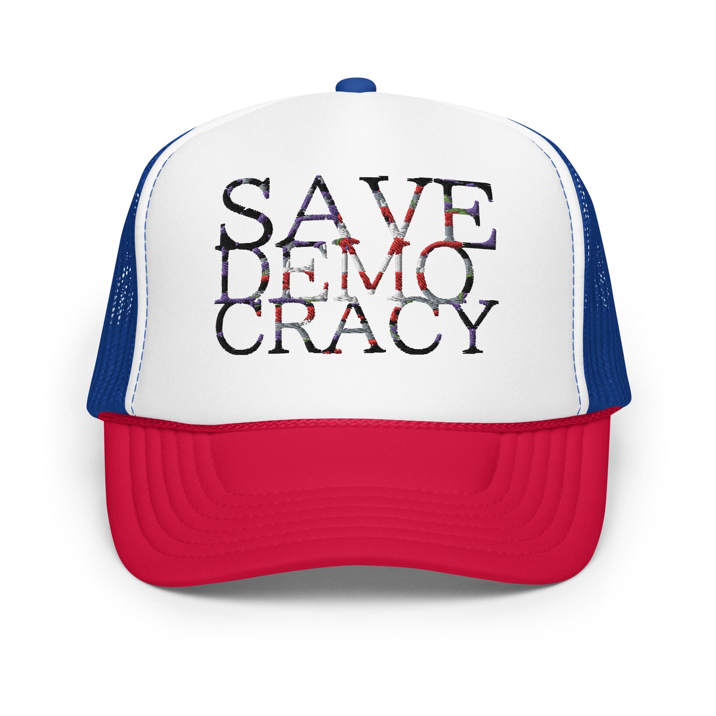 DEMOCRACY Foam trucker hat