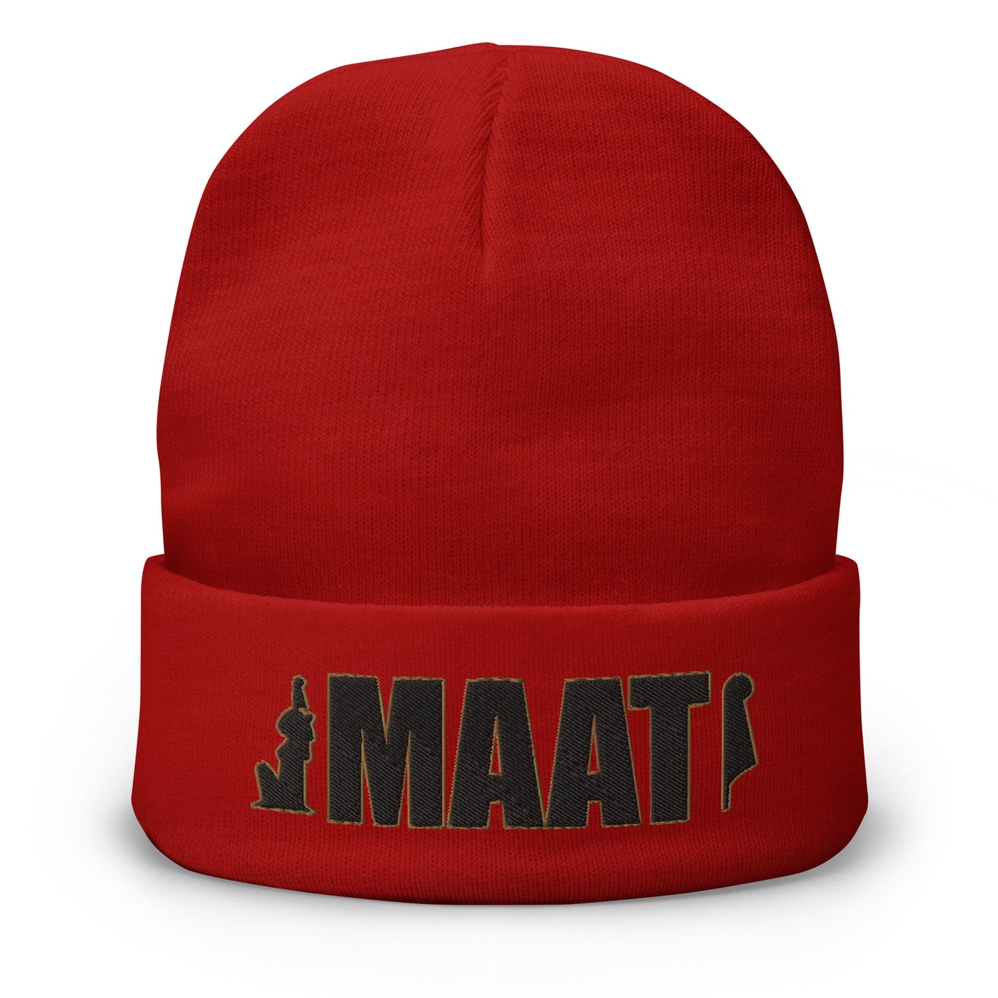 MAAT Embroidered Beanie