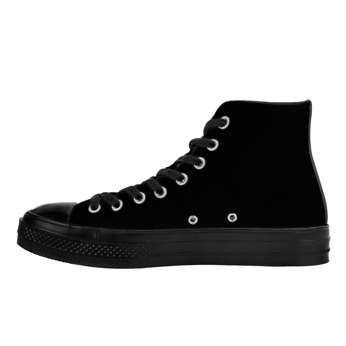 AZONTO SF_D71 High Top Canvas Shoes - Black