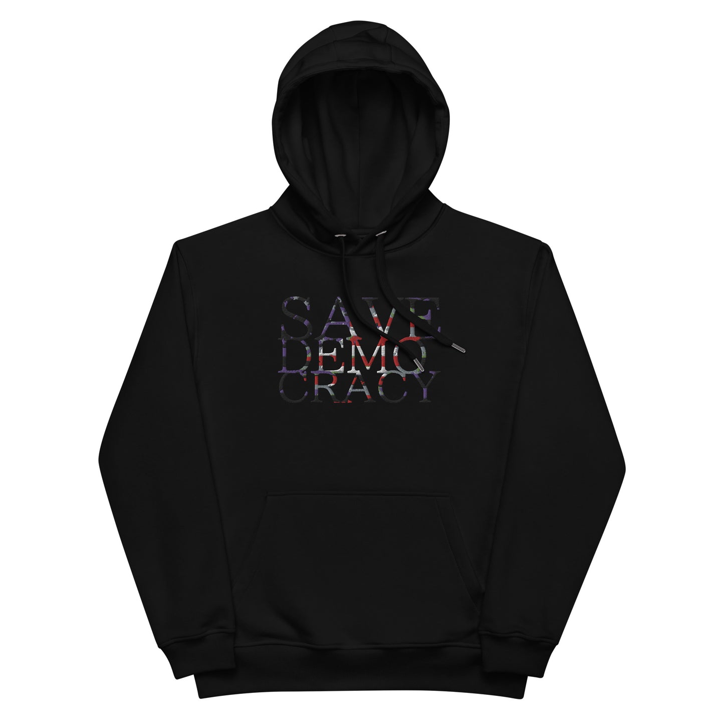 DEMOCRACY Premium eco hoodie