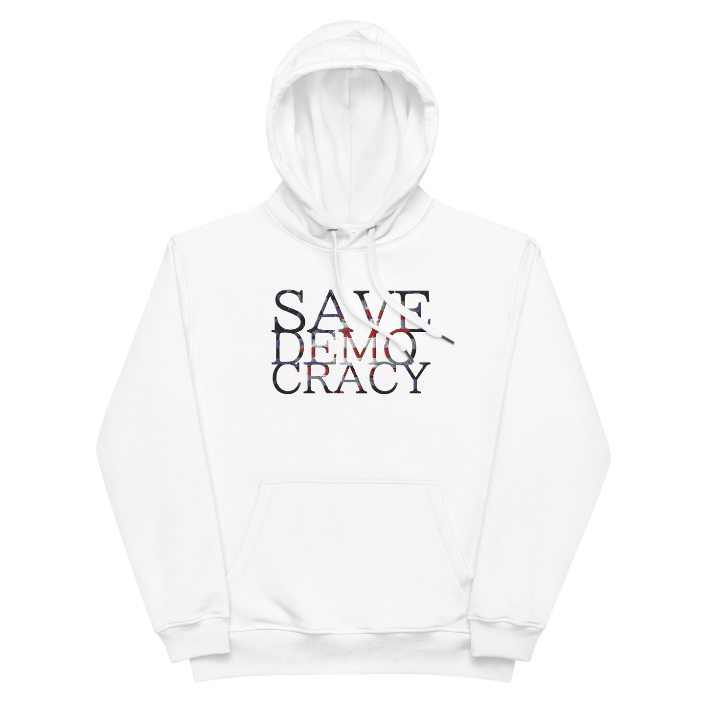 DEMOCRACY Premium eco hoodie