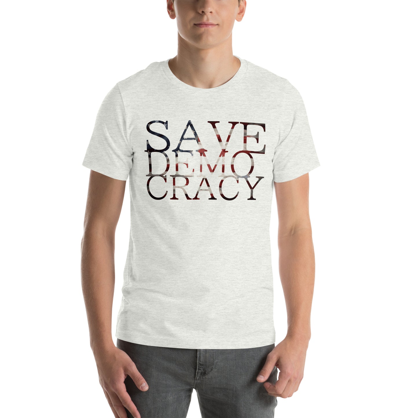 SAVE DEMOCRACY Unisex t-shirt