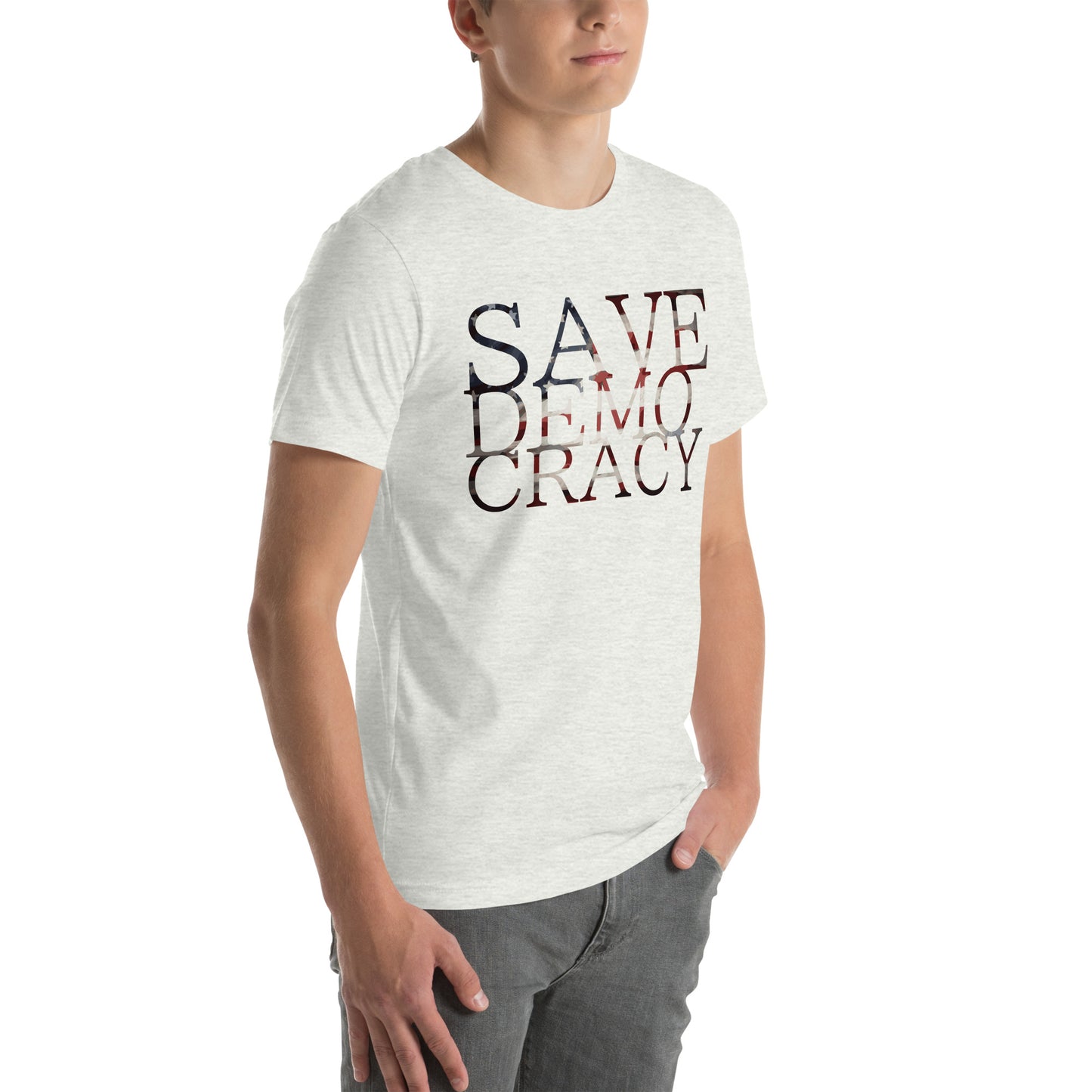 SAVE DEMOCRACY Unisex t-shirt