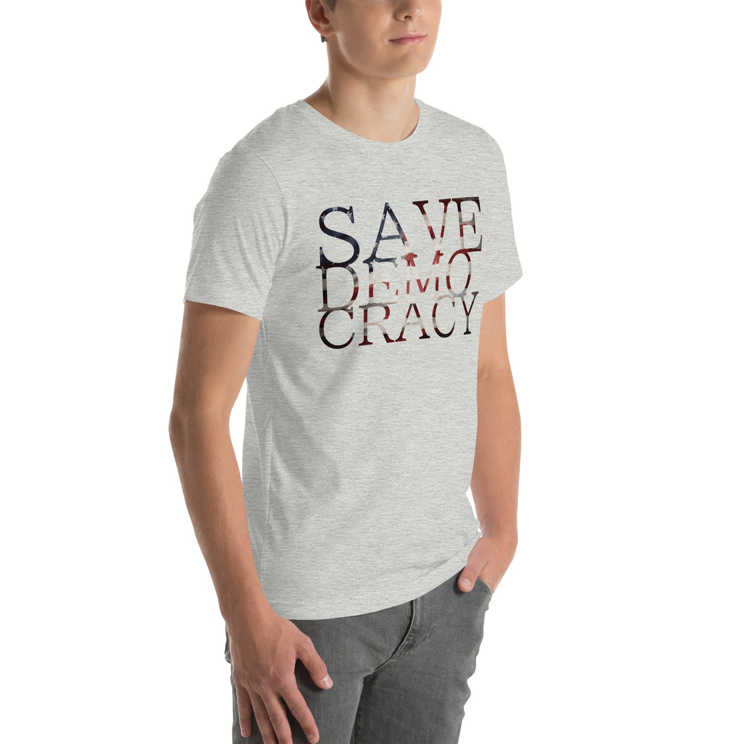 SAVE DEMOCRACY Unisex t-shirt