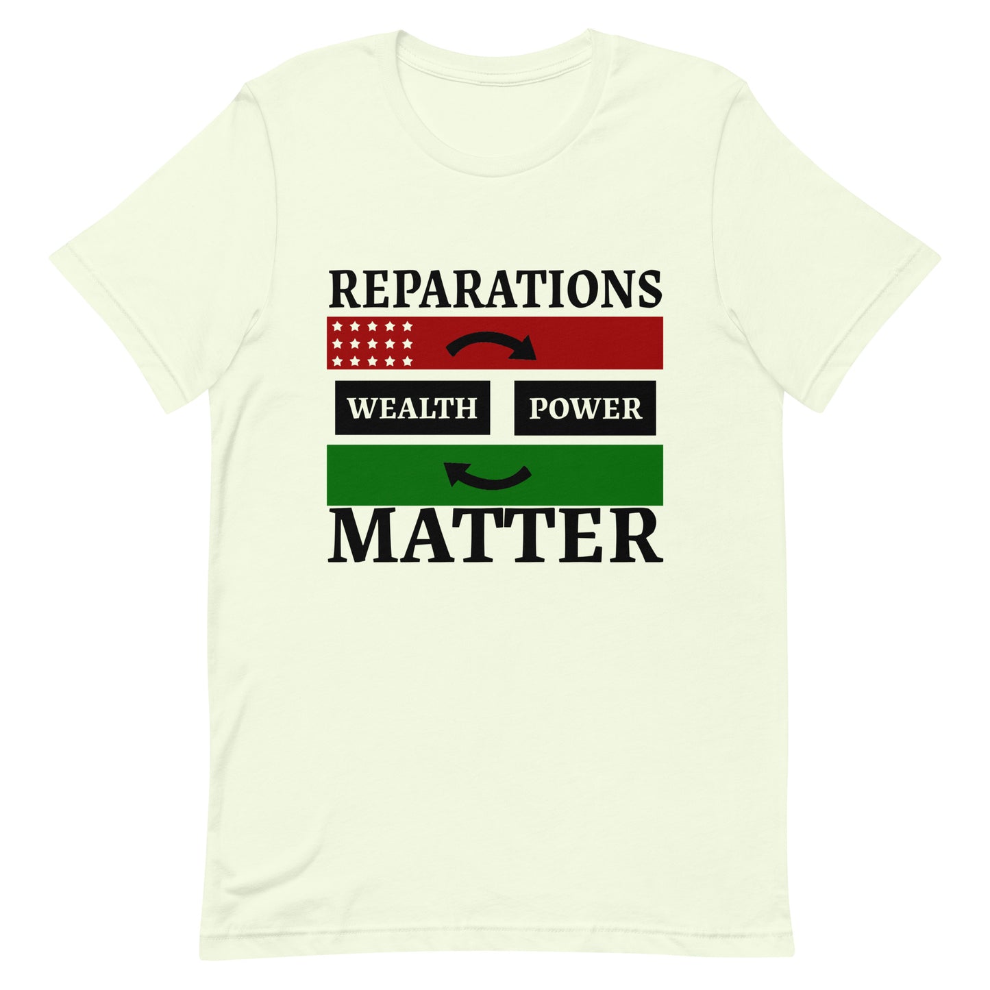 REPARATIONS Unisex t-shirt