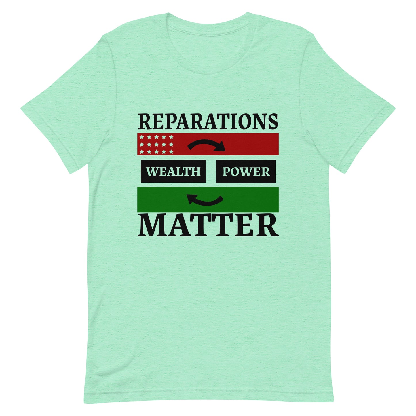 REPARATIONS Unisex t-shirt