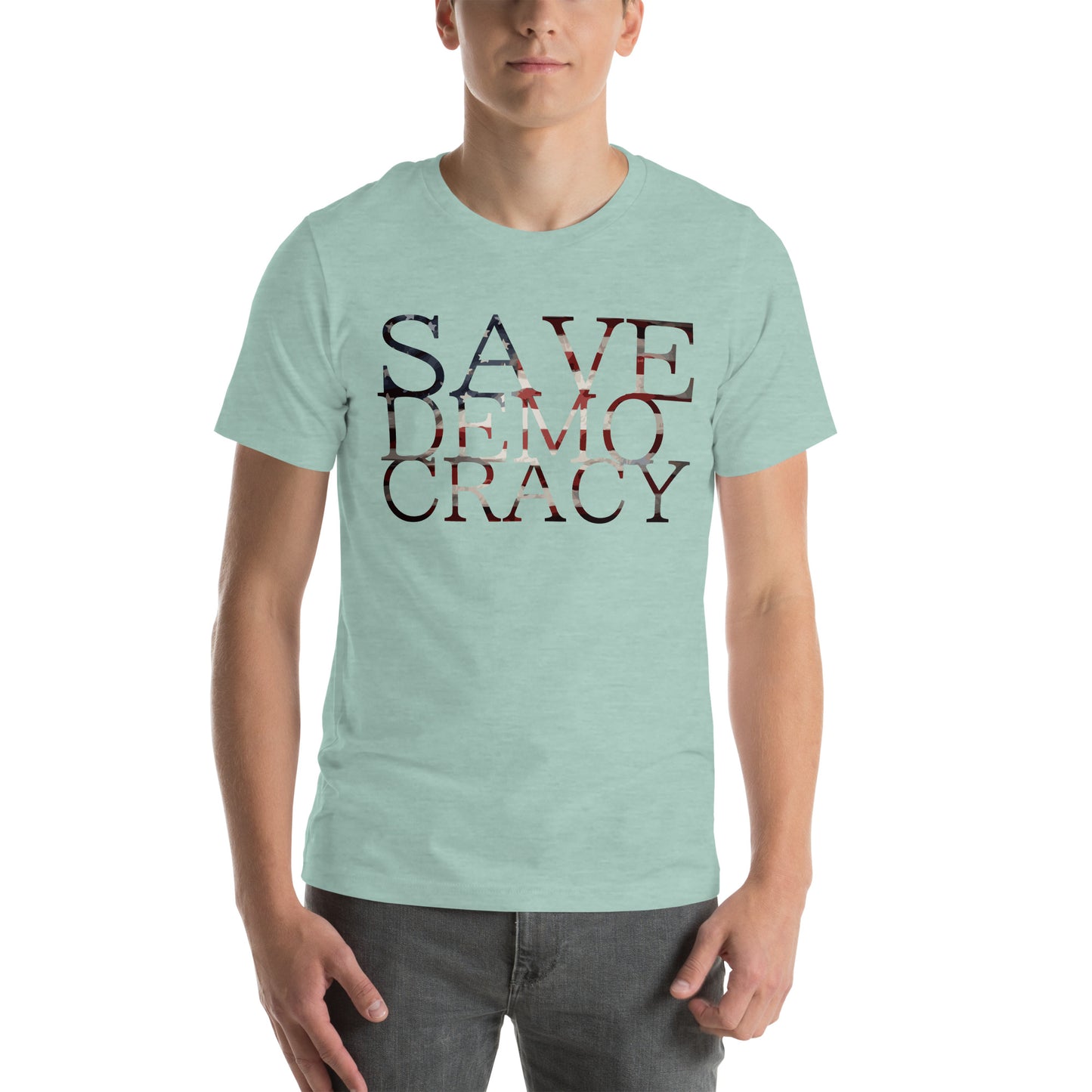 SAVE DEMOCRACY Unisex t-shirt