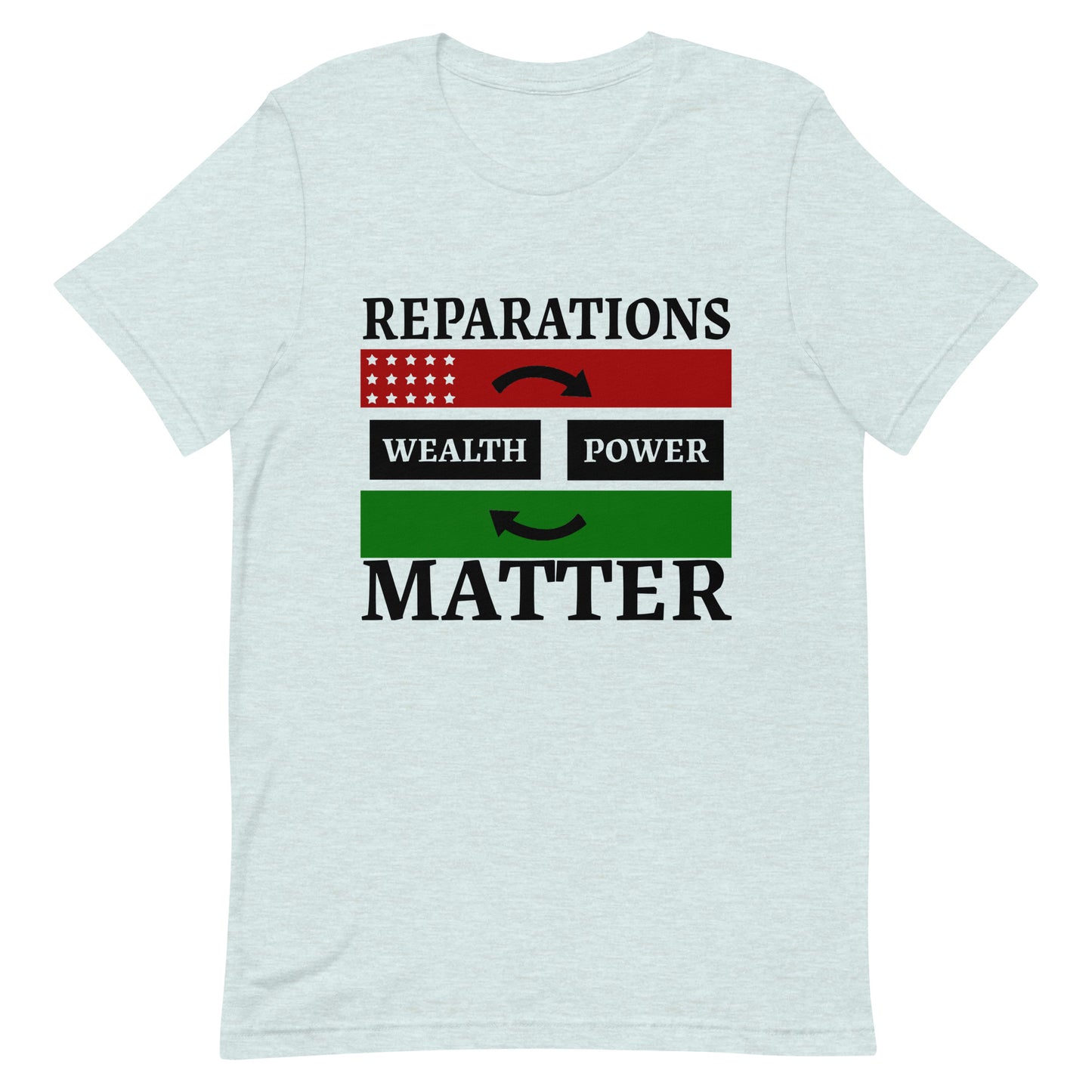 REPARATIONS Unisex t-shirt