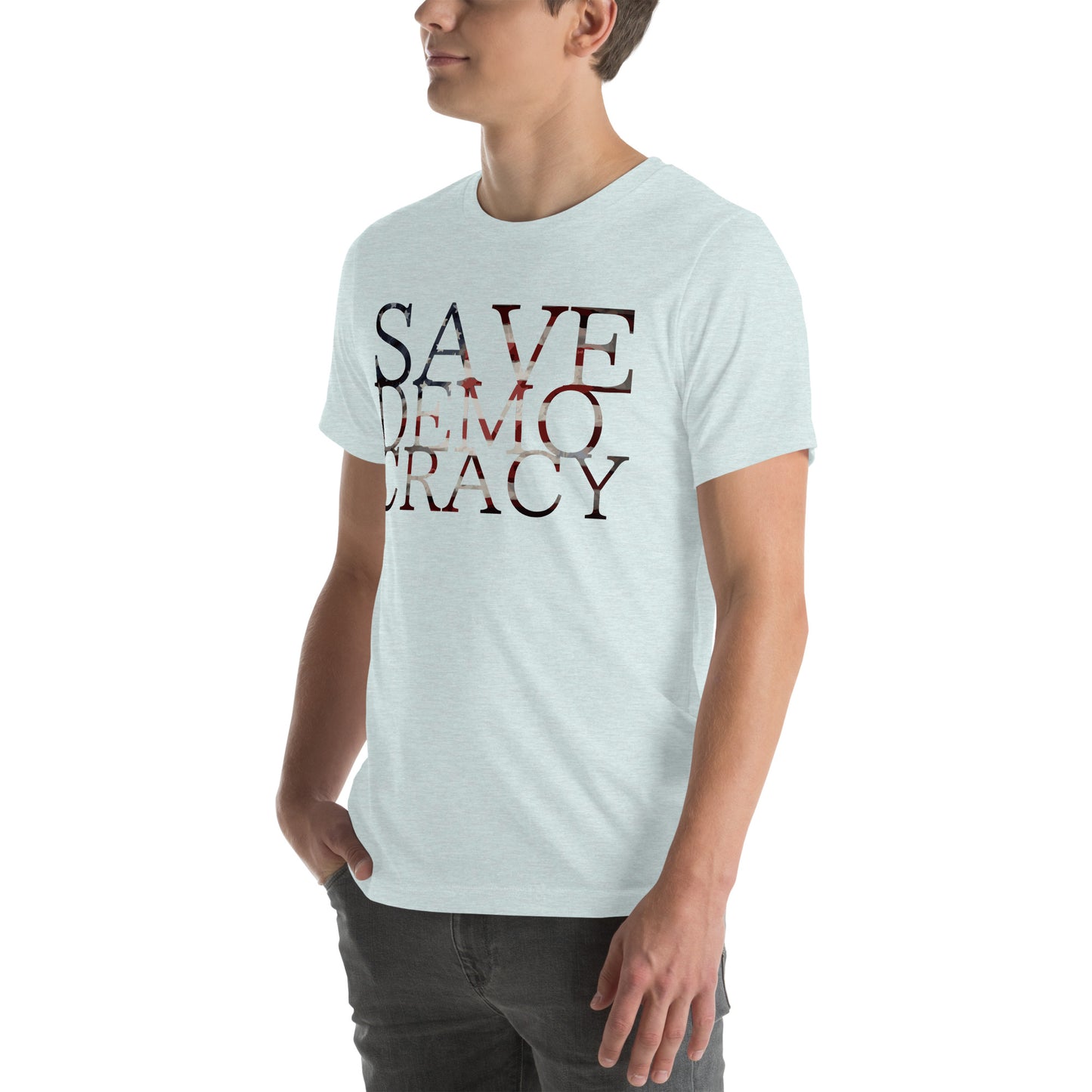 SAVE DEMOCRACY Unisex t-shirt