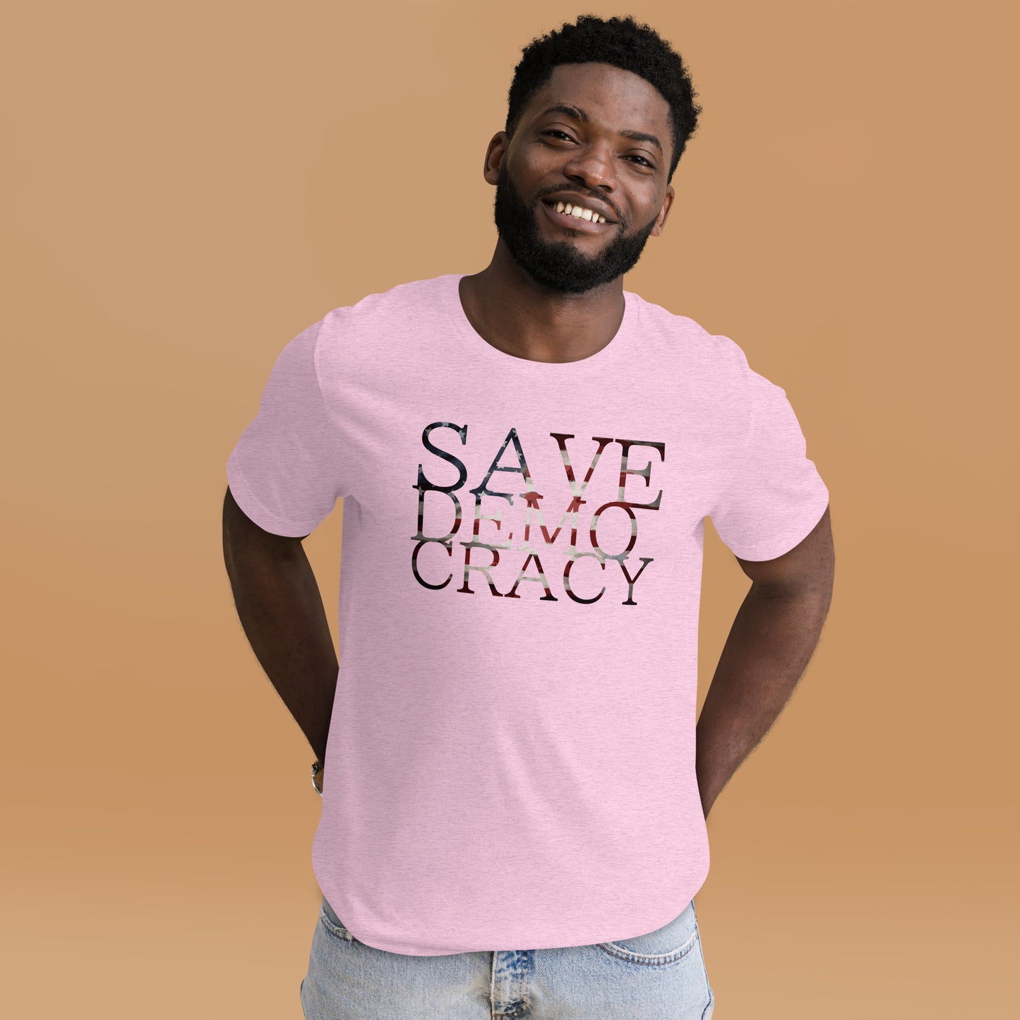 SAVE DEMOCRACY Unisex t-shirt