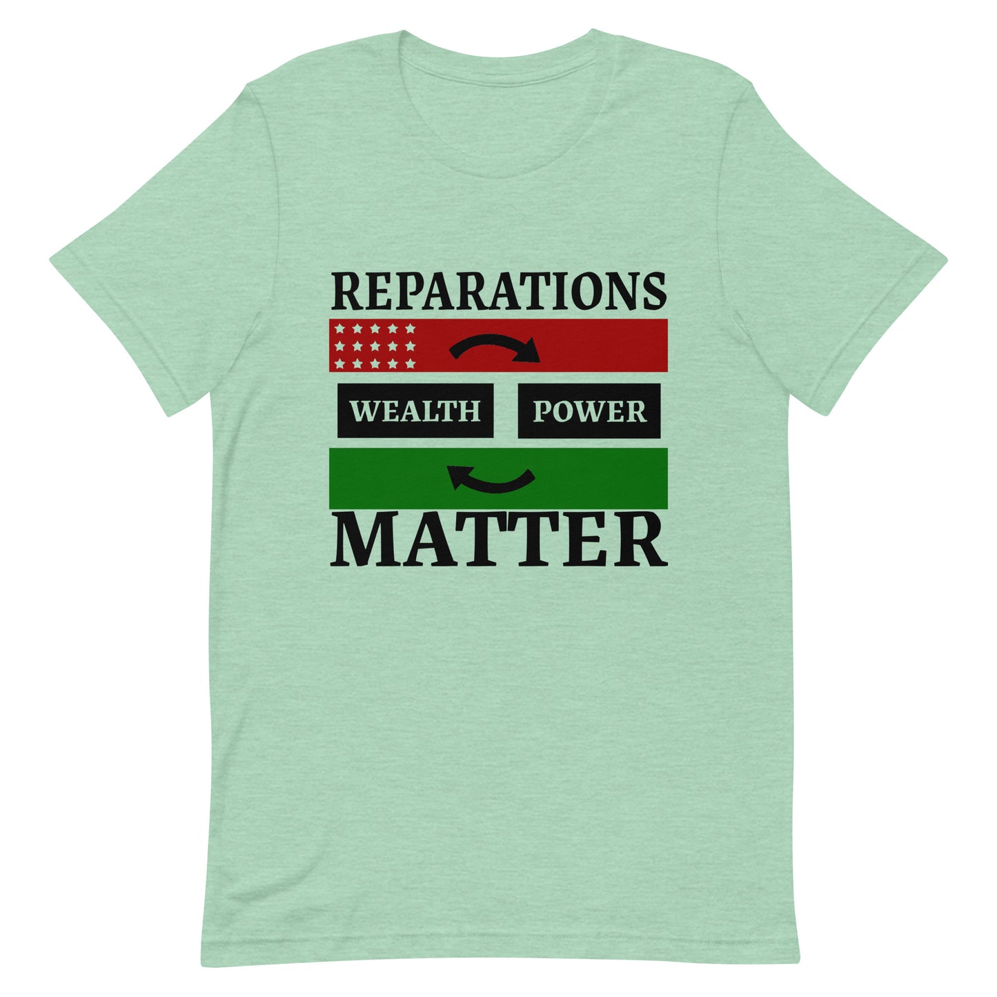 REPARATIONS Unisex t-shirt