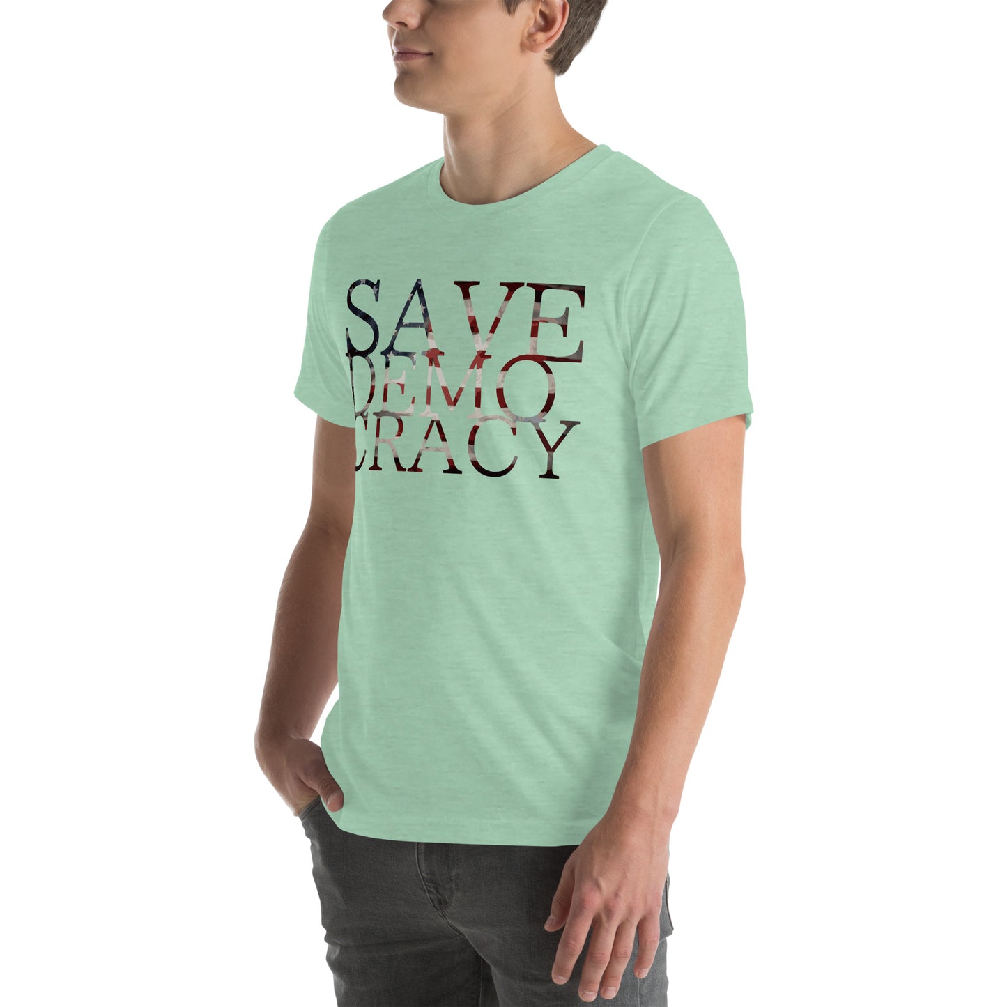 SAVE DEMOCRACY Unisex t-shirt