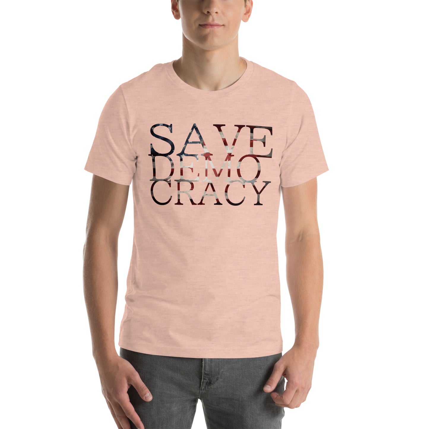 SAVE DEMOCRACY Unisex t-shirt