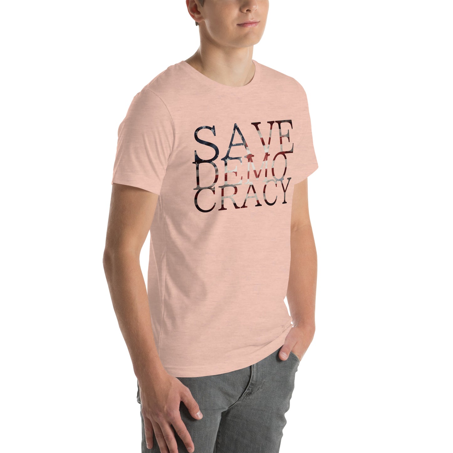 SAVE DEMOCRACY Unisex t-shirt