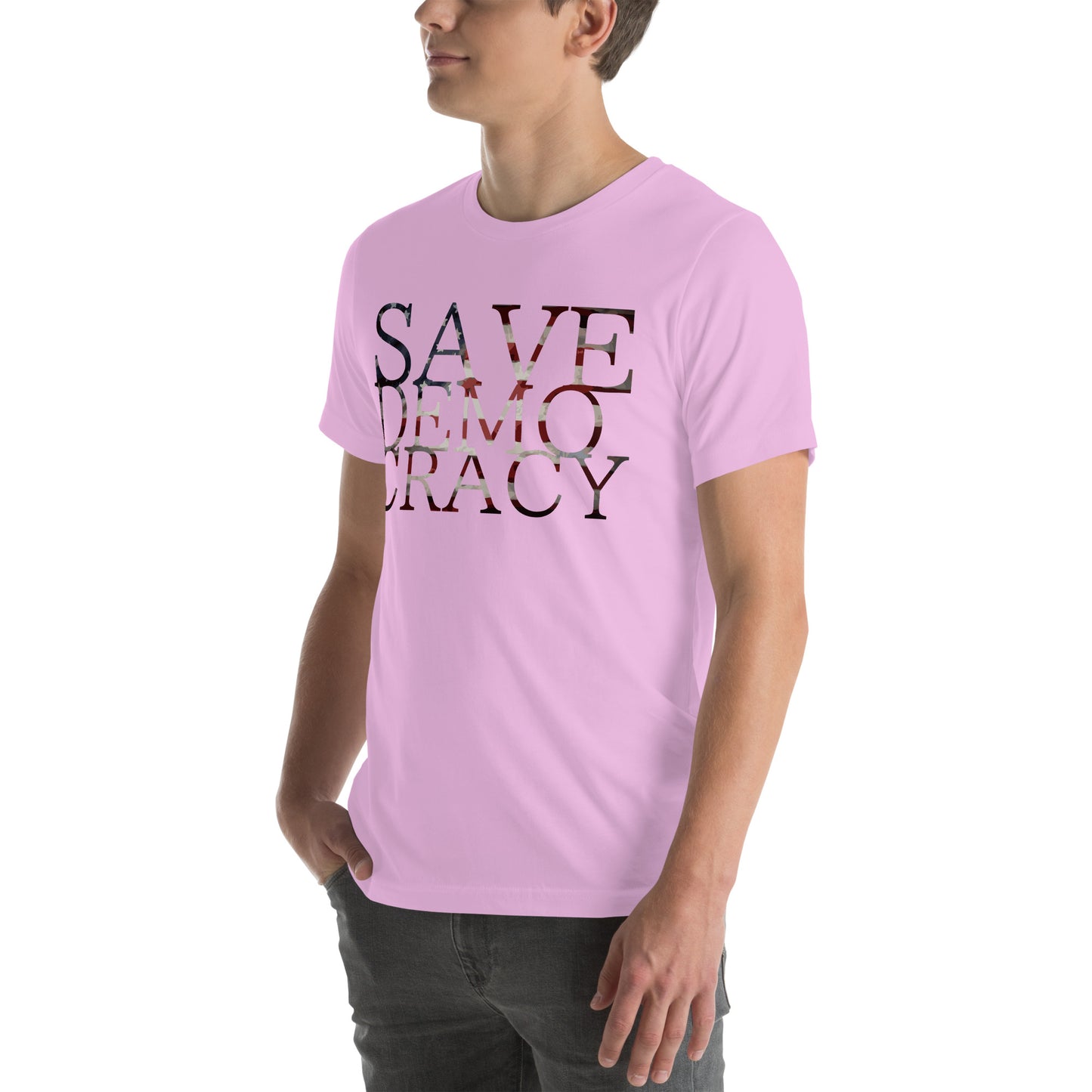 SAVE DEMOCRACY Unisex t-shirt