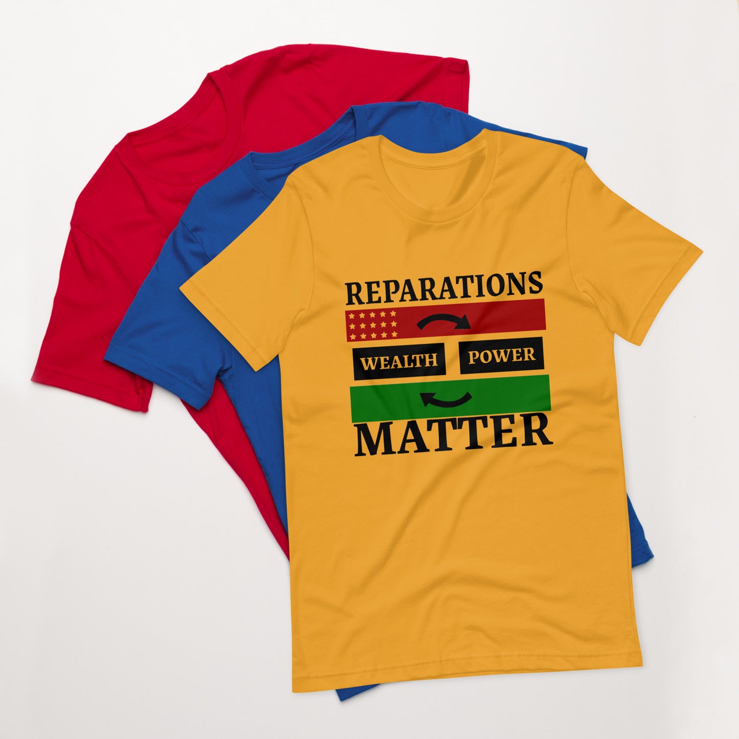 REPARATIONS Unisex t-shirt