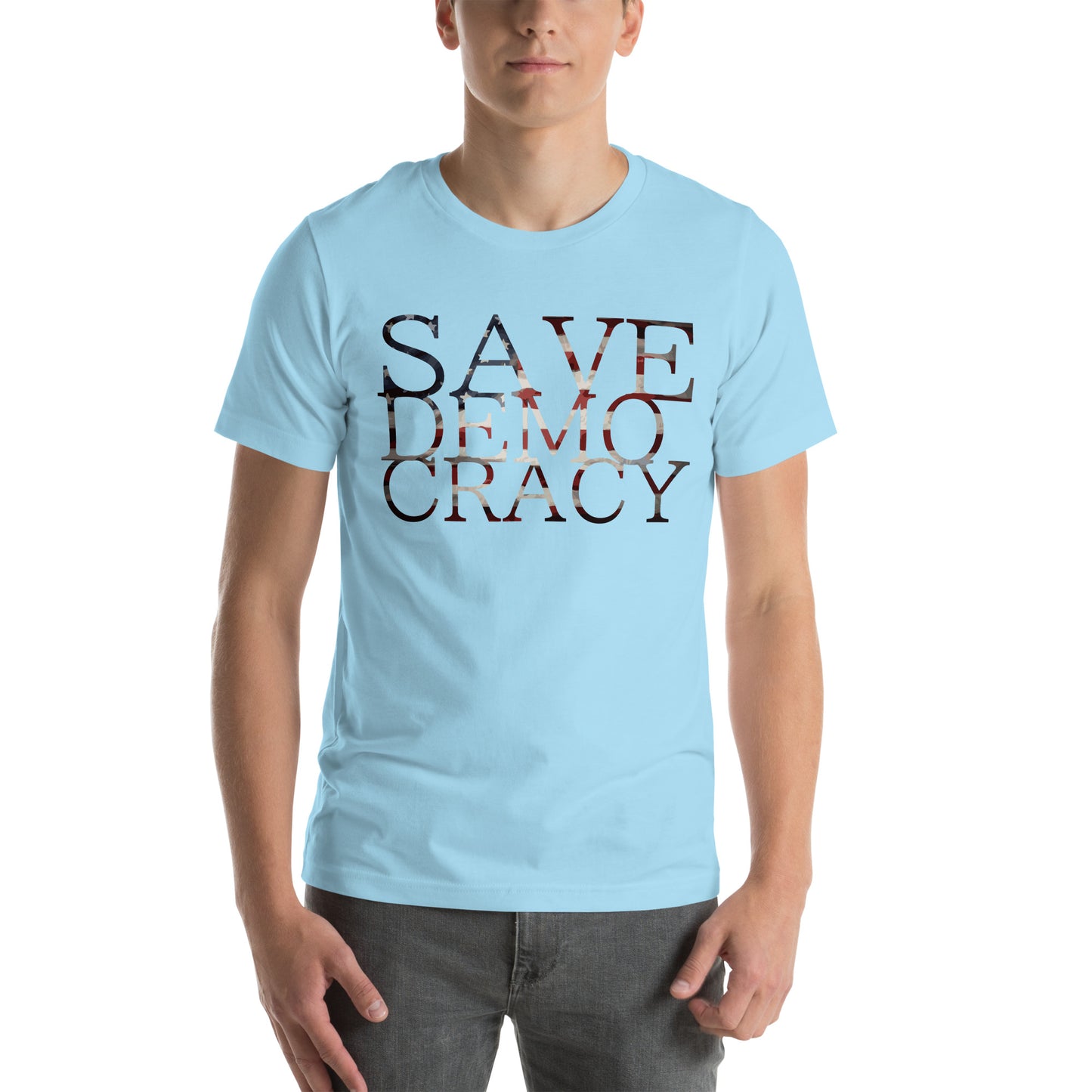 SAVE DEMOCRACY Unisex t-shirt