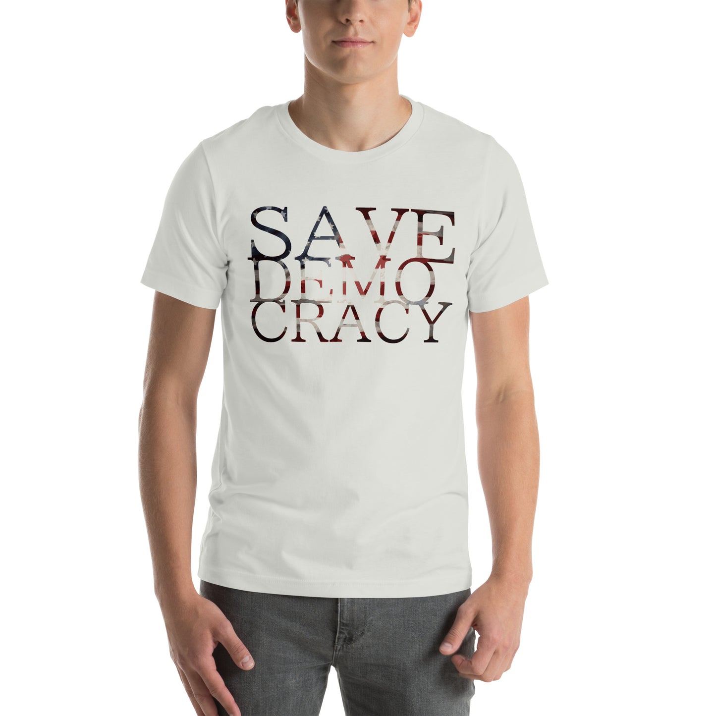 SAVE DEMOCRACY Unisex t-shirt