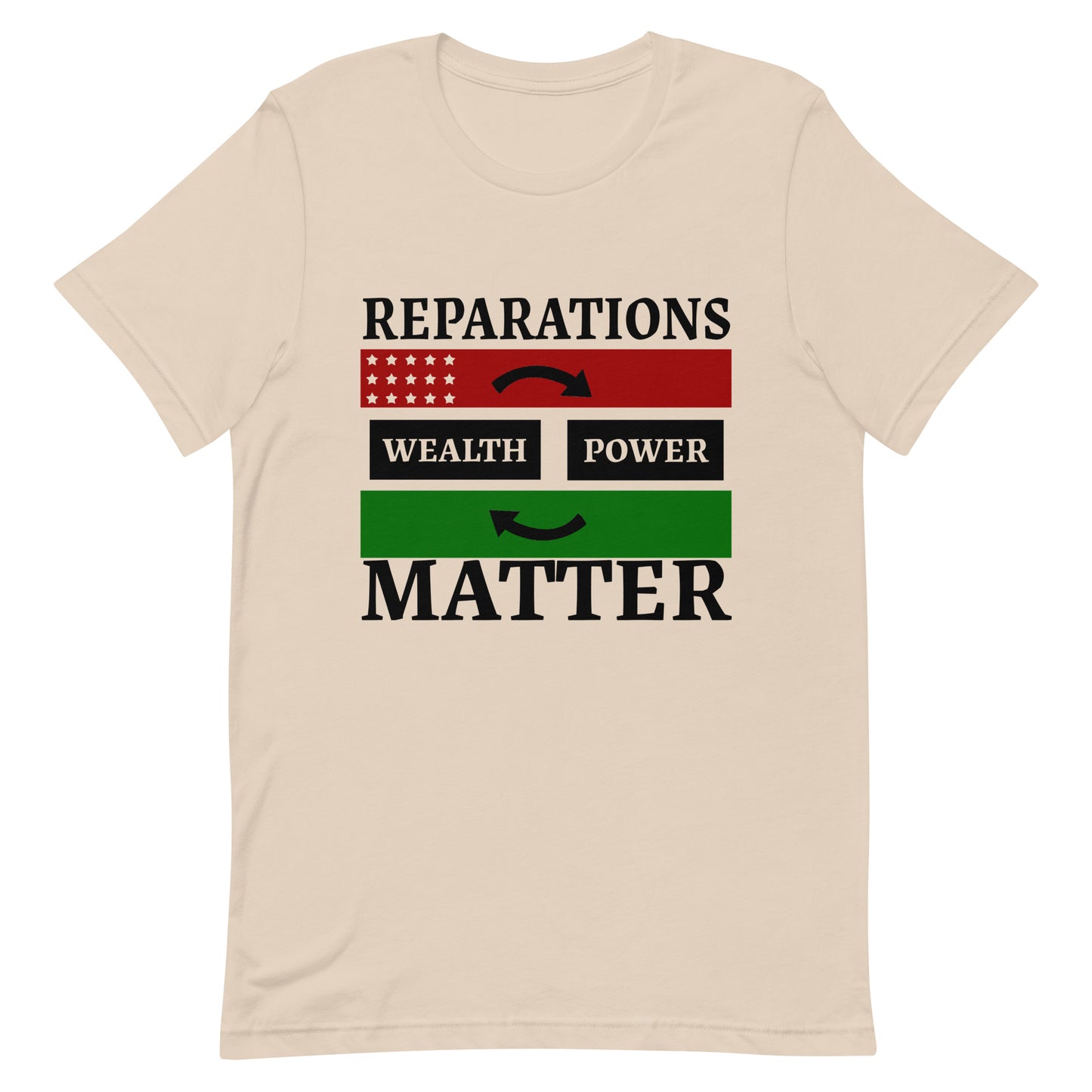 REPARATIONS Unisex t-shirt