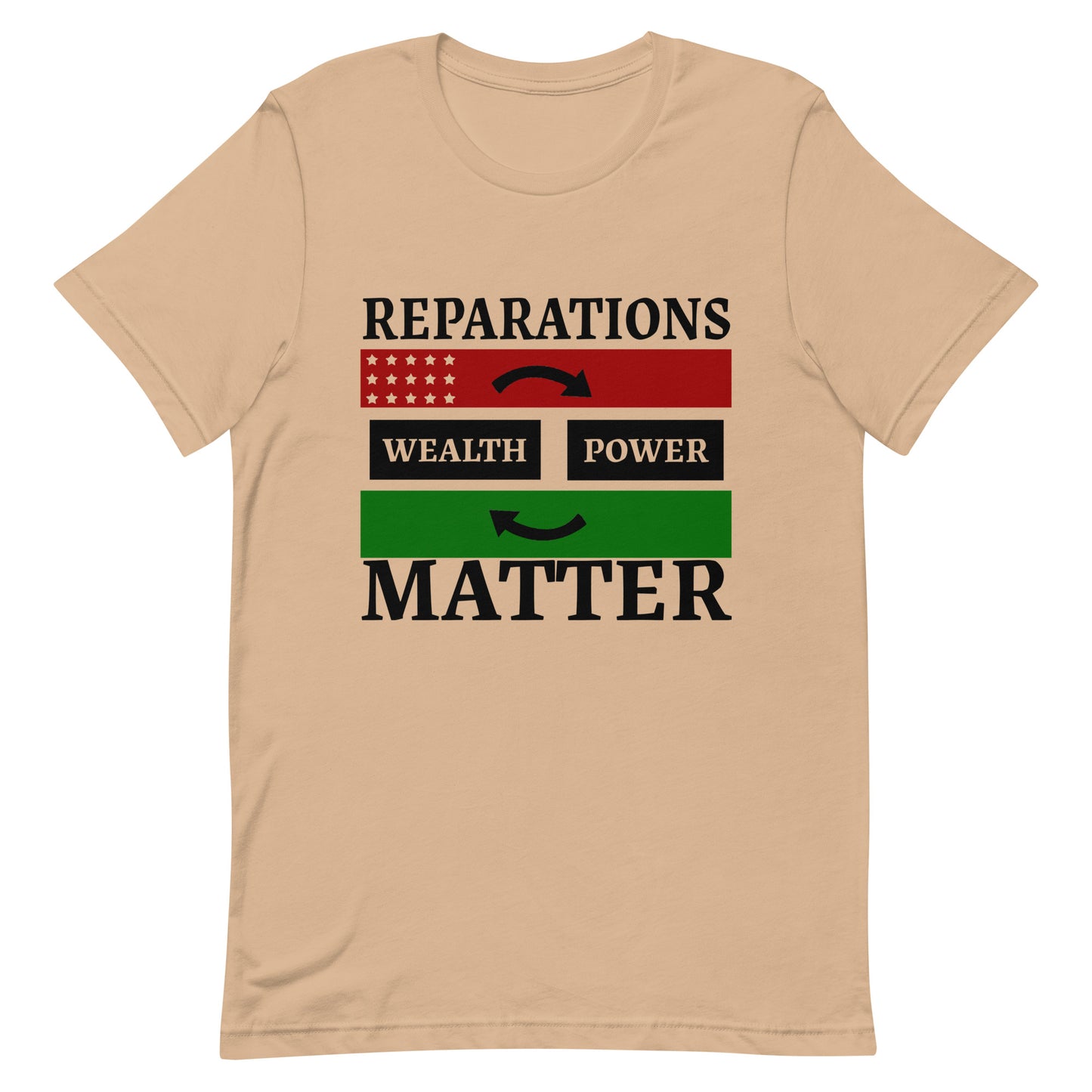 REPARATIONS Unisex t-shirt