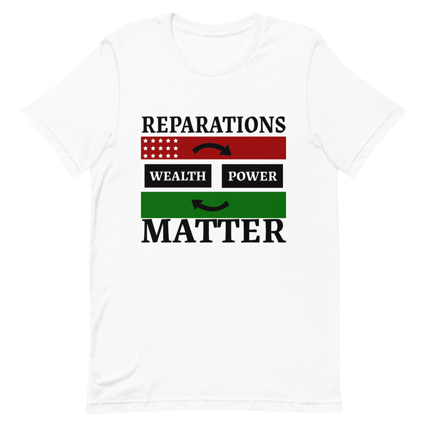 REPARATIONS Unisex t-shirt