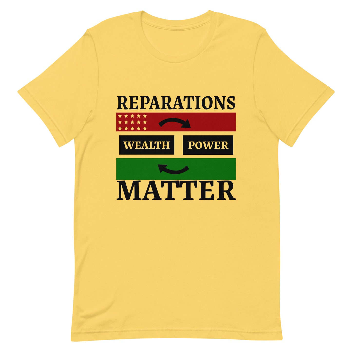 REPARATIONS Unisex t-shirt