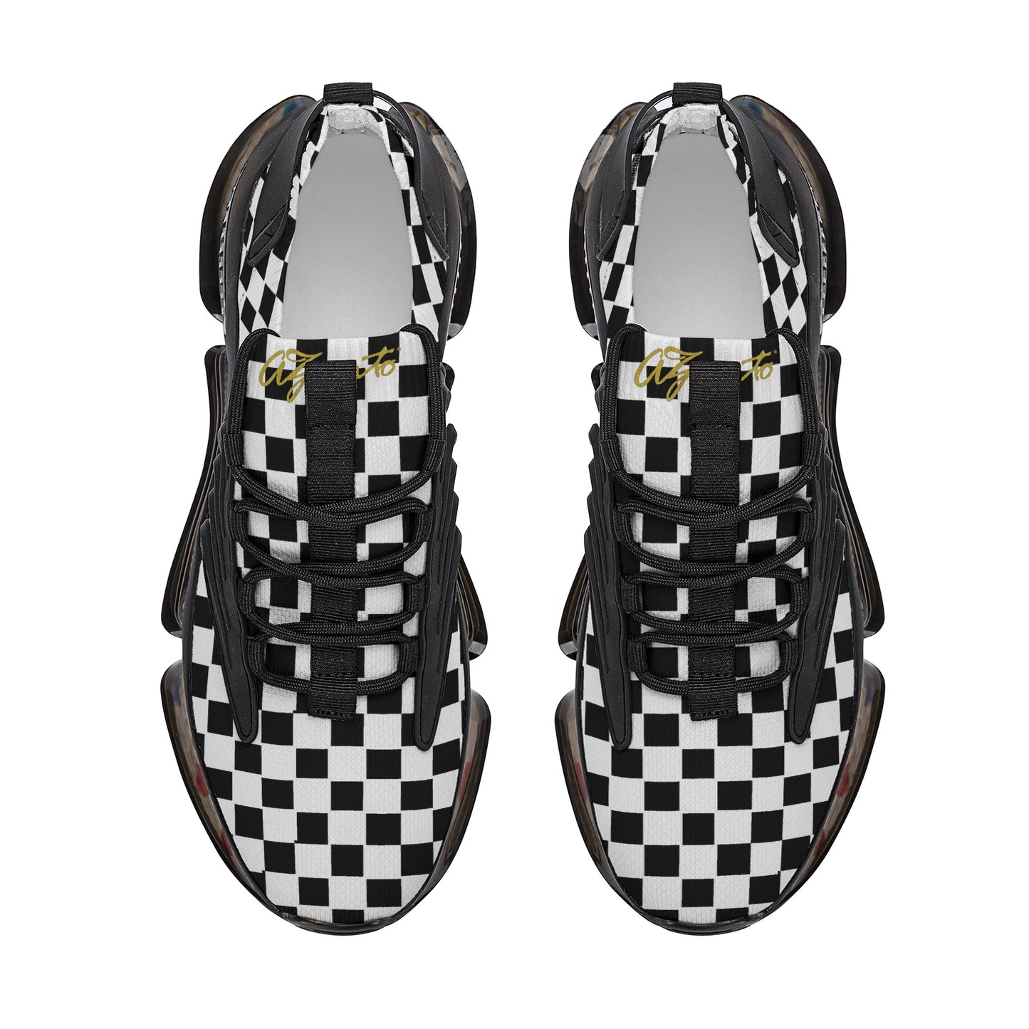 SF_S36 Air Max React Sneakers - Black