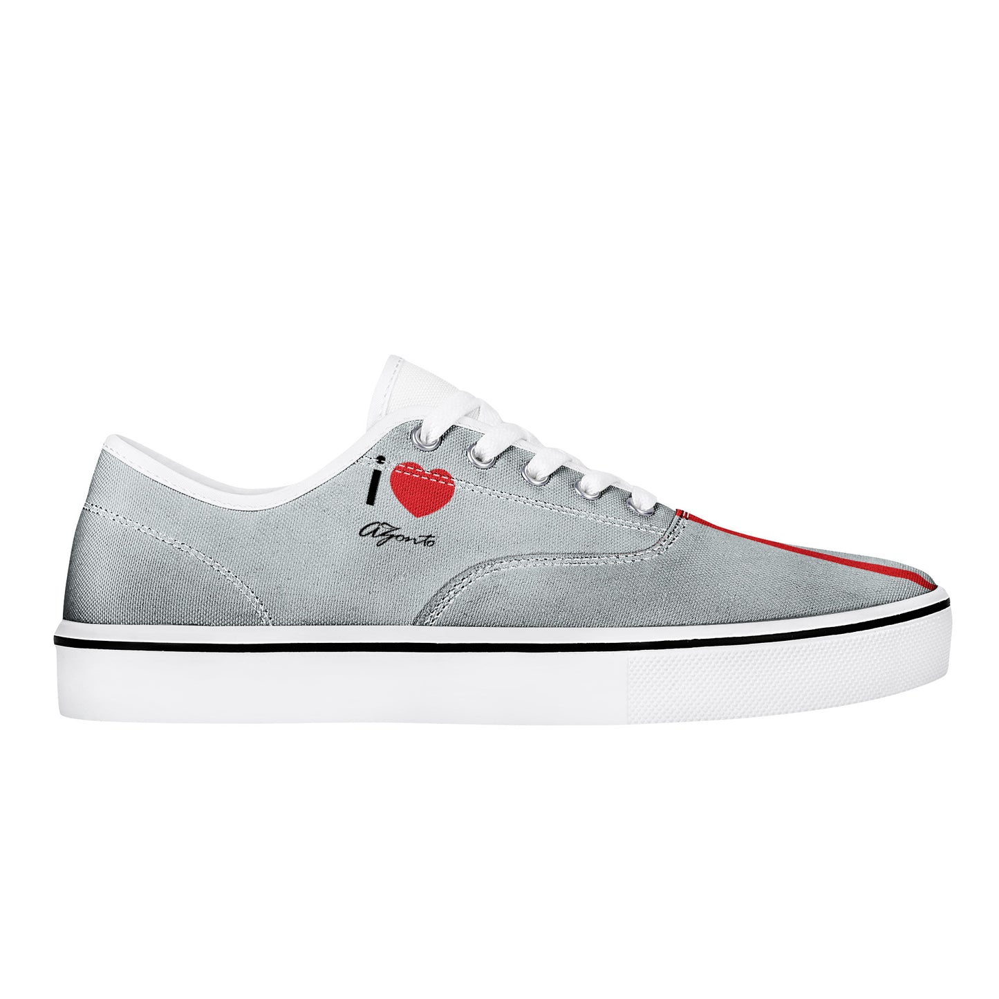I LOVE AZONTO Skate Shoe - White