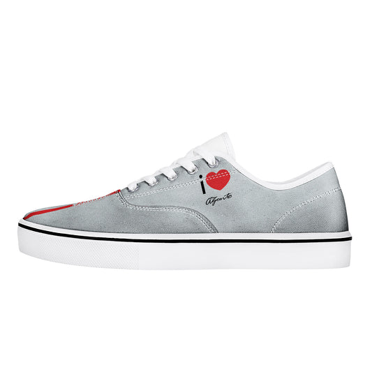 I LOVE AZONTO Skate Shoe - White