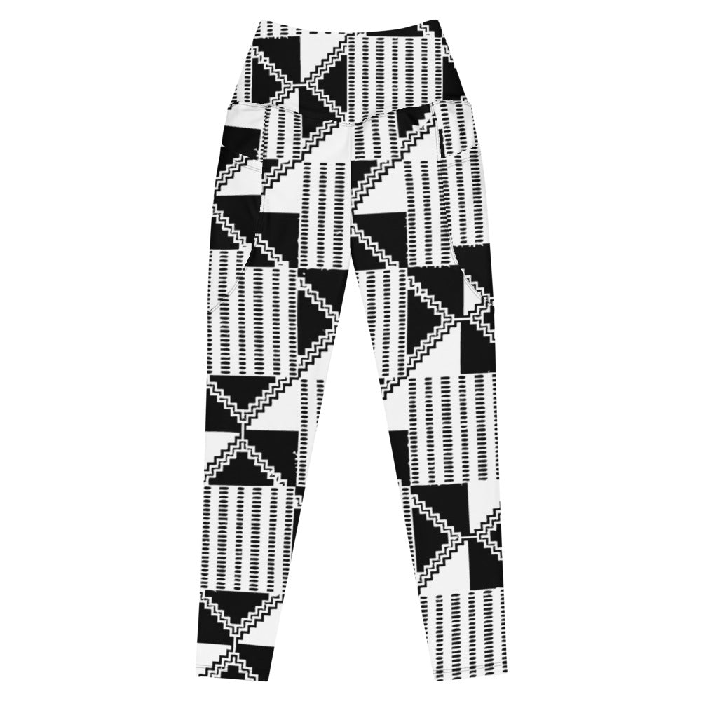 AZONTO Leggings with pockets