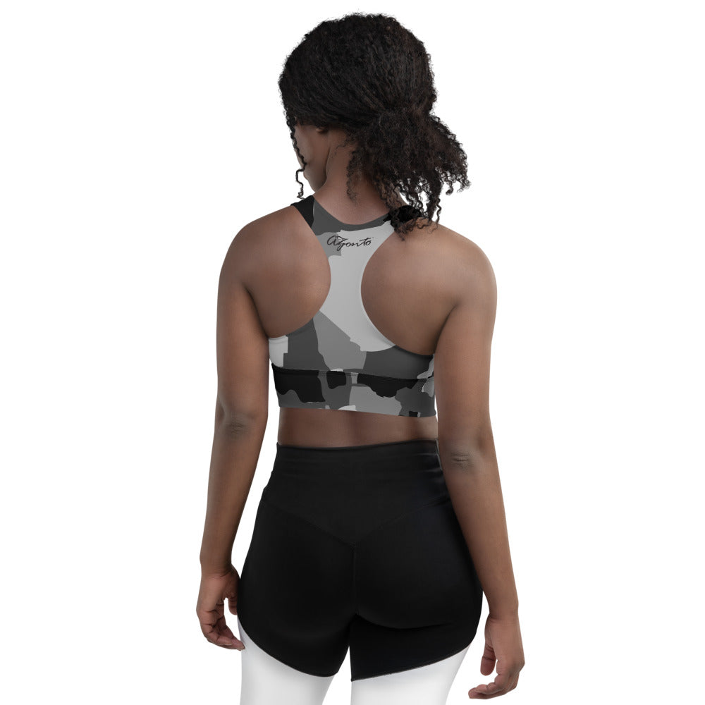 AZONTO Longline sports bra