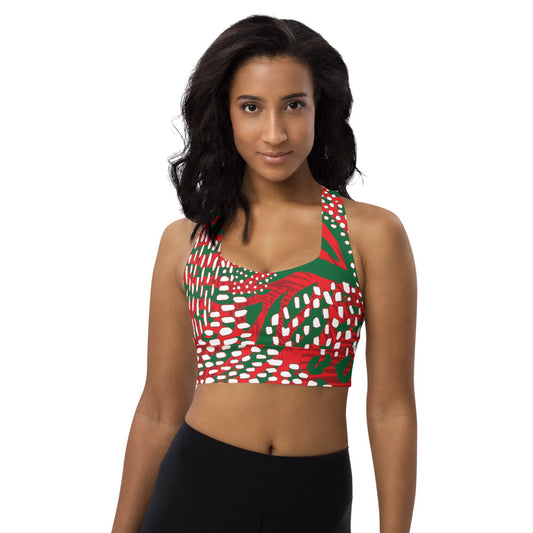 AZONTO Longline sports bra