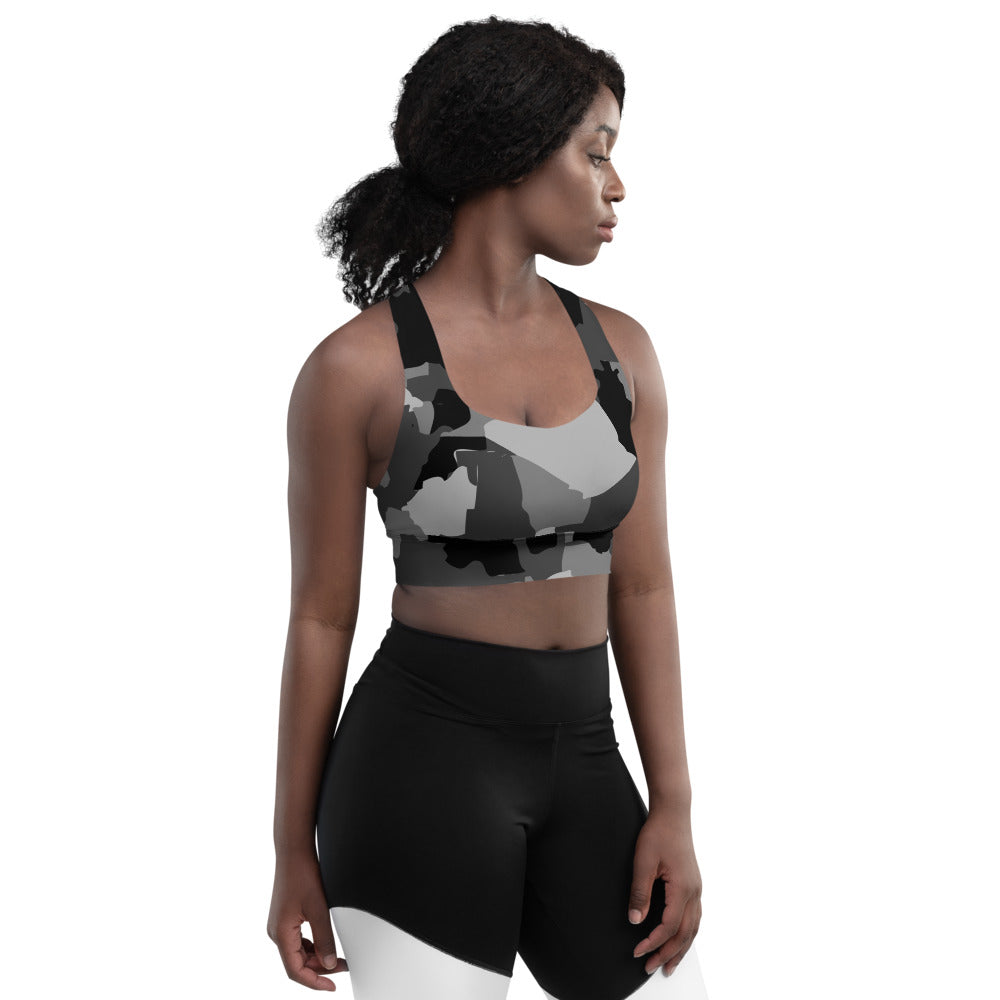 AZONTO Longline sports bra