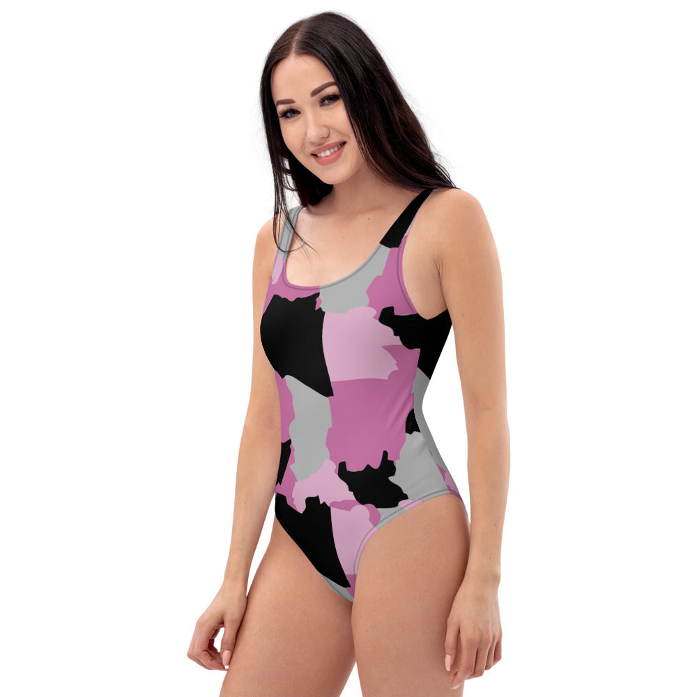 AZONTO One-Piece Cam Swimsuit