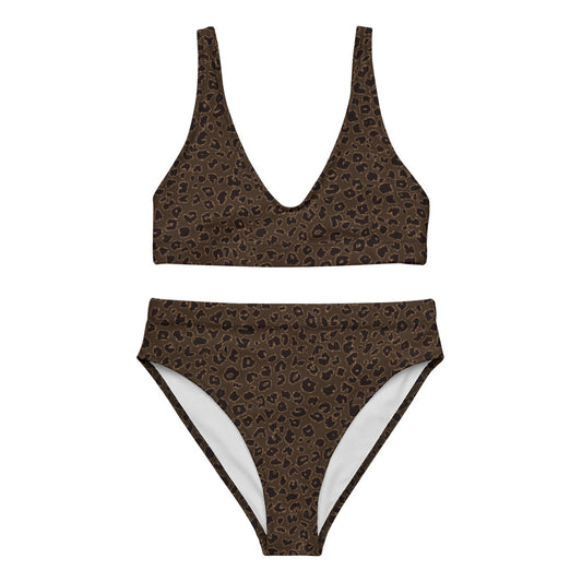 AZONTO CHETAH Recycled high-waisted bikini