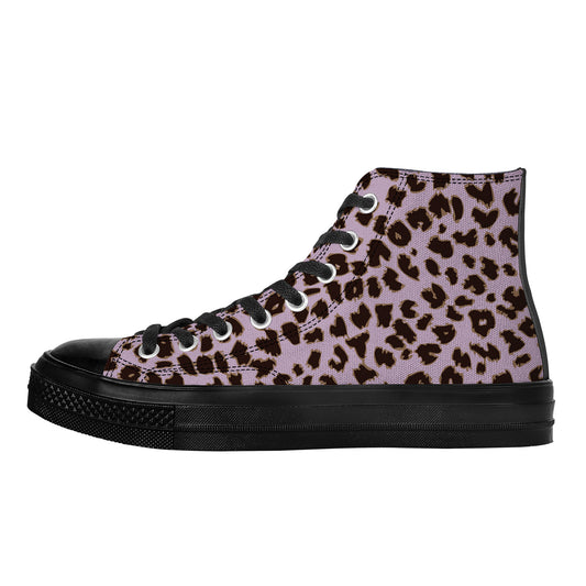 AZONTO CHETAH High Top Canvas Shoes - Black