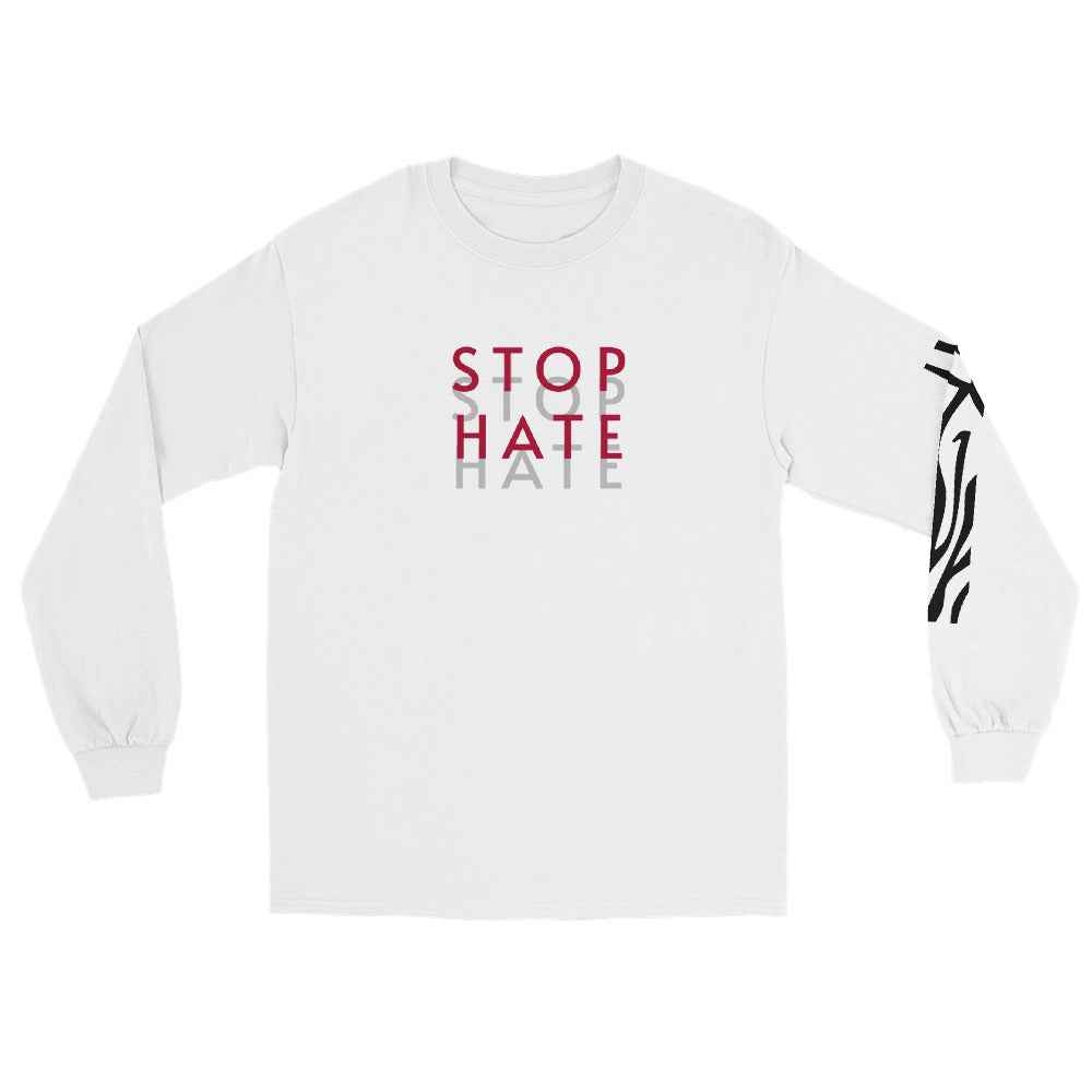 STOP HATE Men’s Long Sleeve Shirt