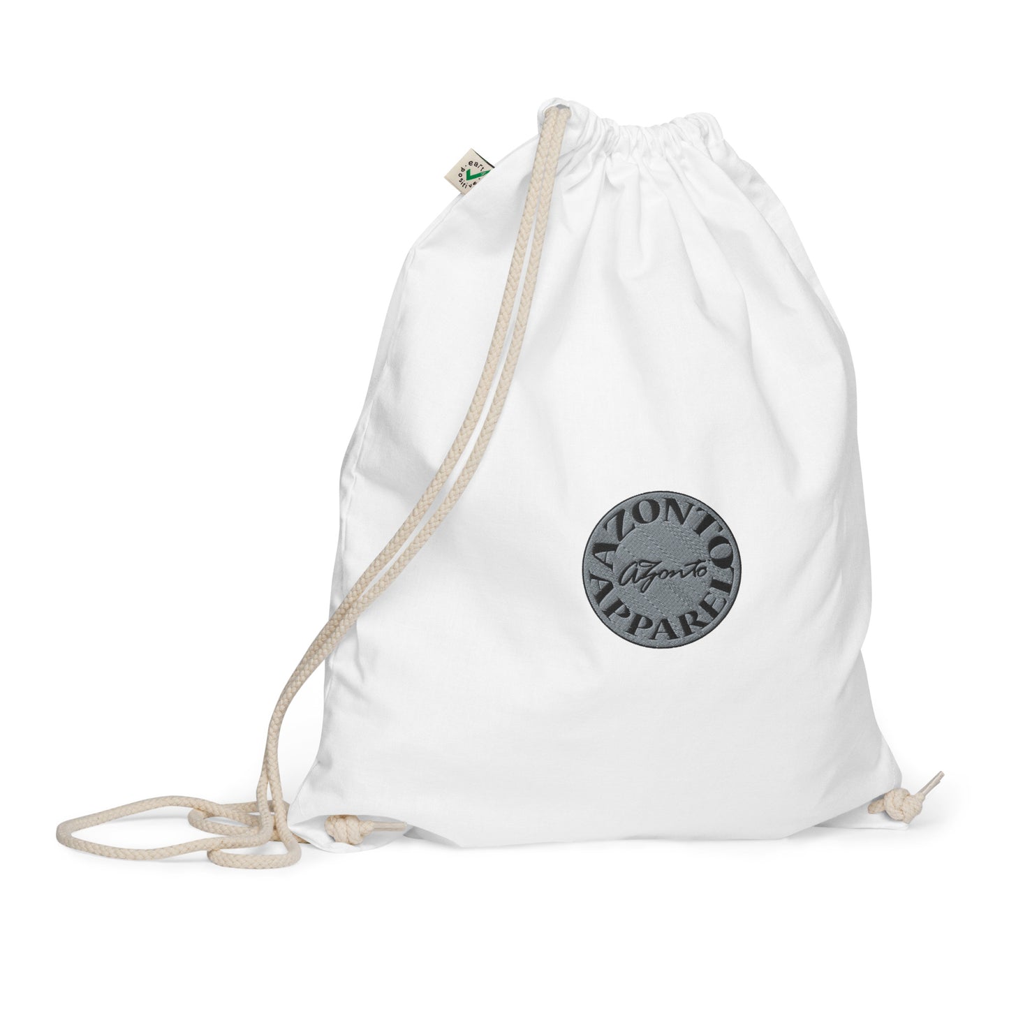 AZONTO Organic cotton drawstring bag
