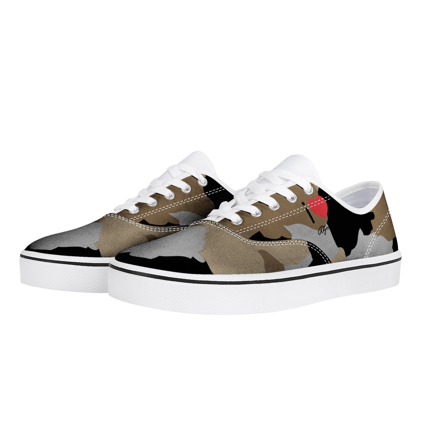AZONTO Cam Skate Shoe - White