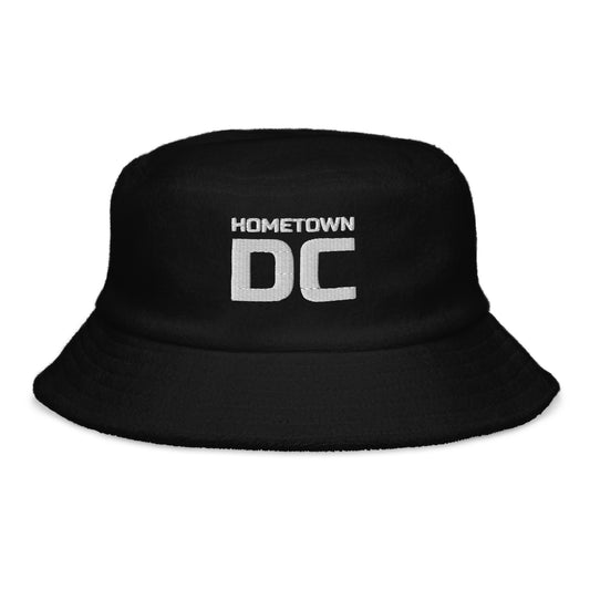 HTDC Unstructured terry cloth bucket hat