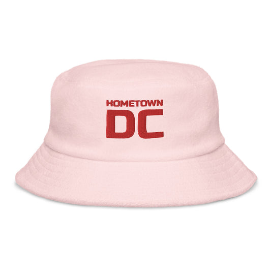 HTDC Unstructured terry cloth bucket hat