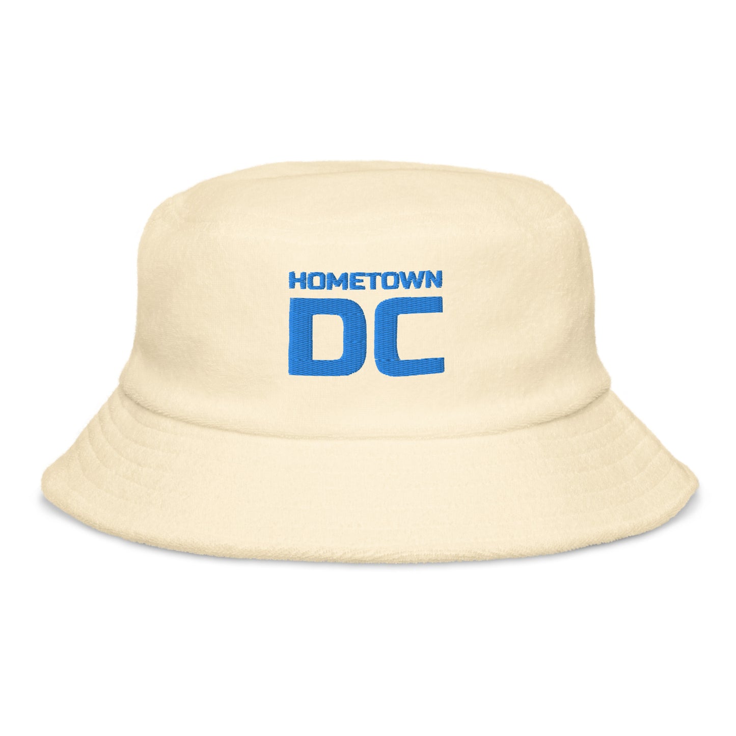 HTDC Unstructured terry cloth bucket hat