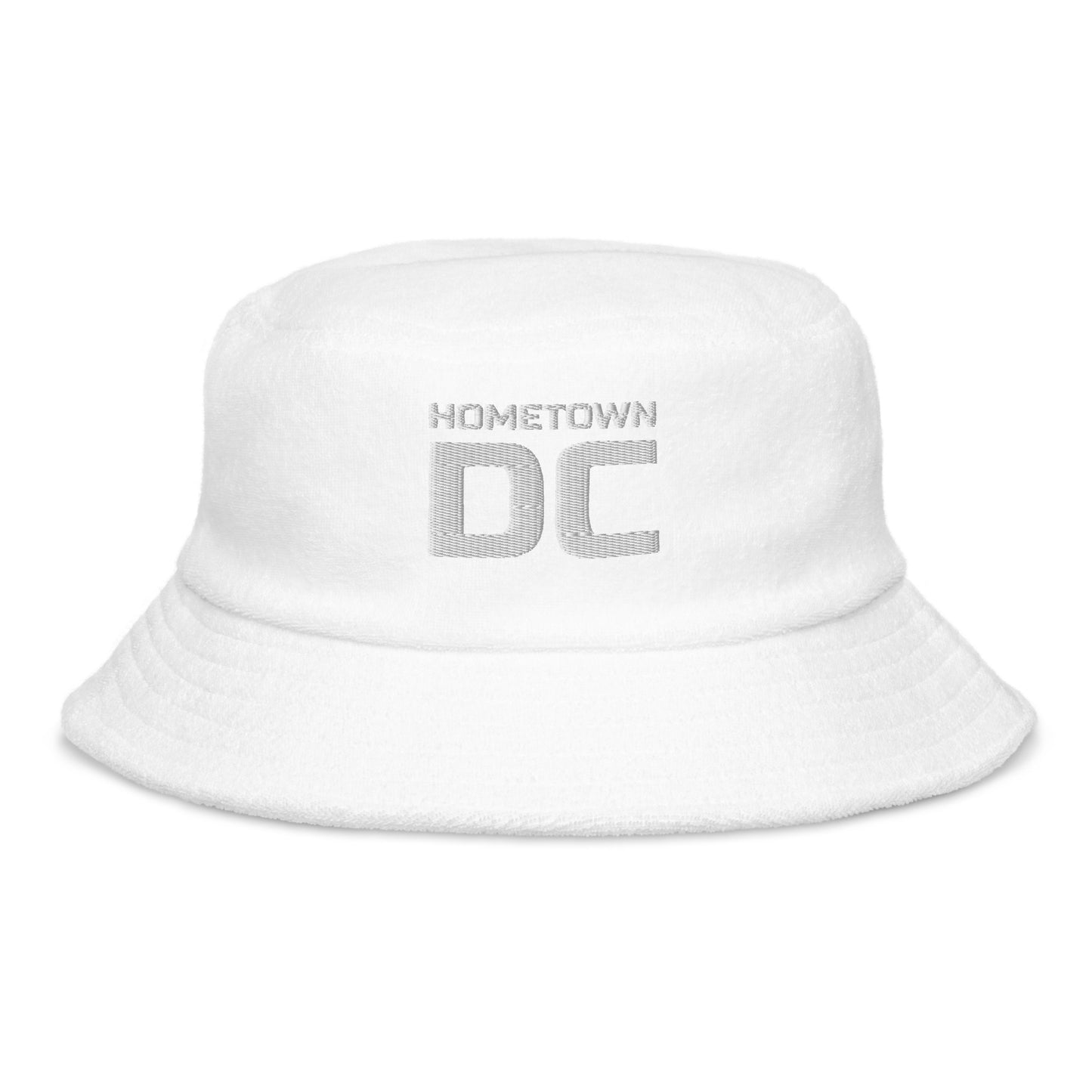 HTDC Unstructured terry cloth bucket hat